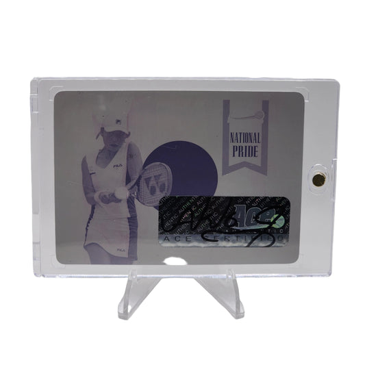 2013 Leaf  National Pride Magenta Plate 1/1 Akiko Morigami Autographed