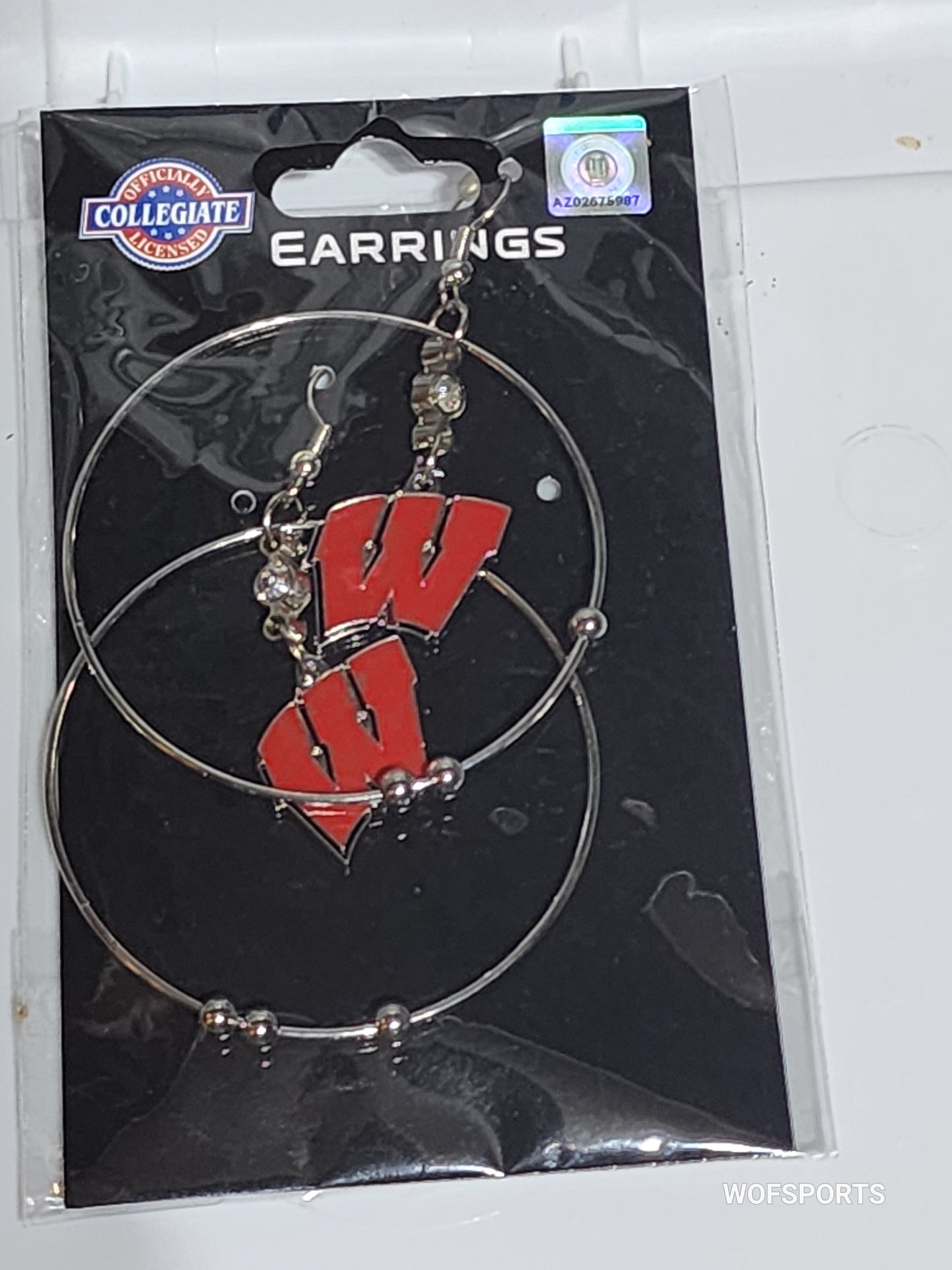NCAA Team Earring- Assorted Teams & Style Choose Your