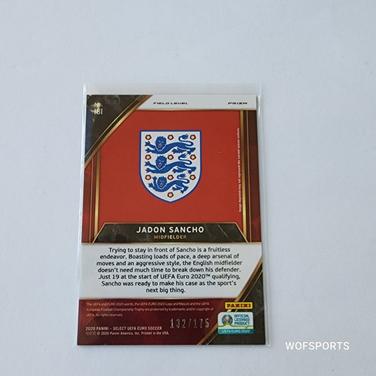2022 Panini Select Euro 2020 Blue 132/175 Jadon Sancho #181