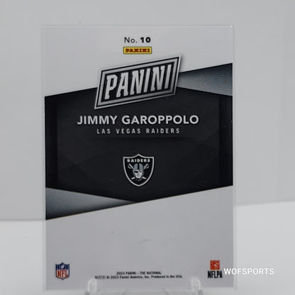 2023 Panini National Convention Jimmy Garoppolo #10 Las Vegas Raiders