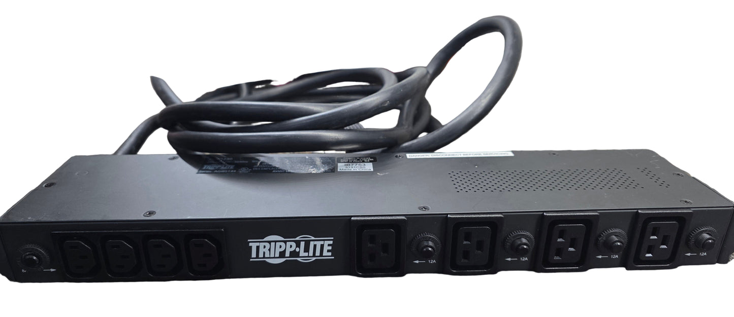 Tripp Lite Basic PDU, 30A, 20 Outlets (16 C13 & 4 C19), 200/208/240V, L6-30P Input, 15' Cord, 1U Rack-Mount Power, 5 Year Warranty (PDU1230)