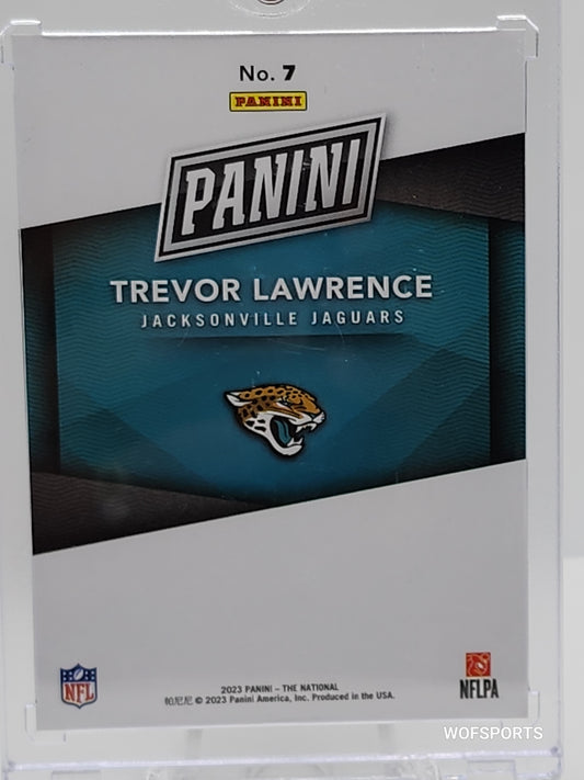 2023 Panini National Case Breaker #7 Trevor Lawrence 157/199 Jacksonville Jaguars