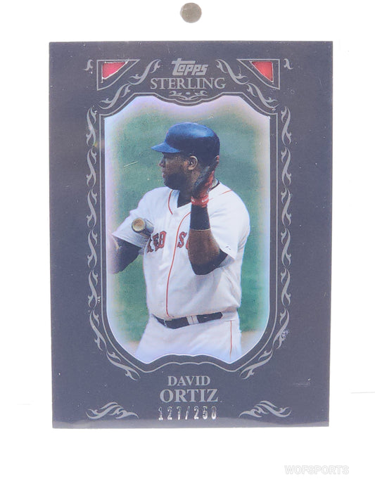 2009 Topps Sterling 127/250 David Ortiz #52 Boston Red Sox