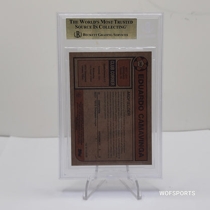 2020 Topps Loving UCL #240 Eduardo Camavinga BGS 9.5 Gem Mint