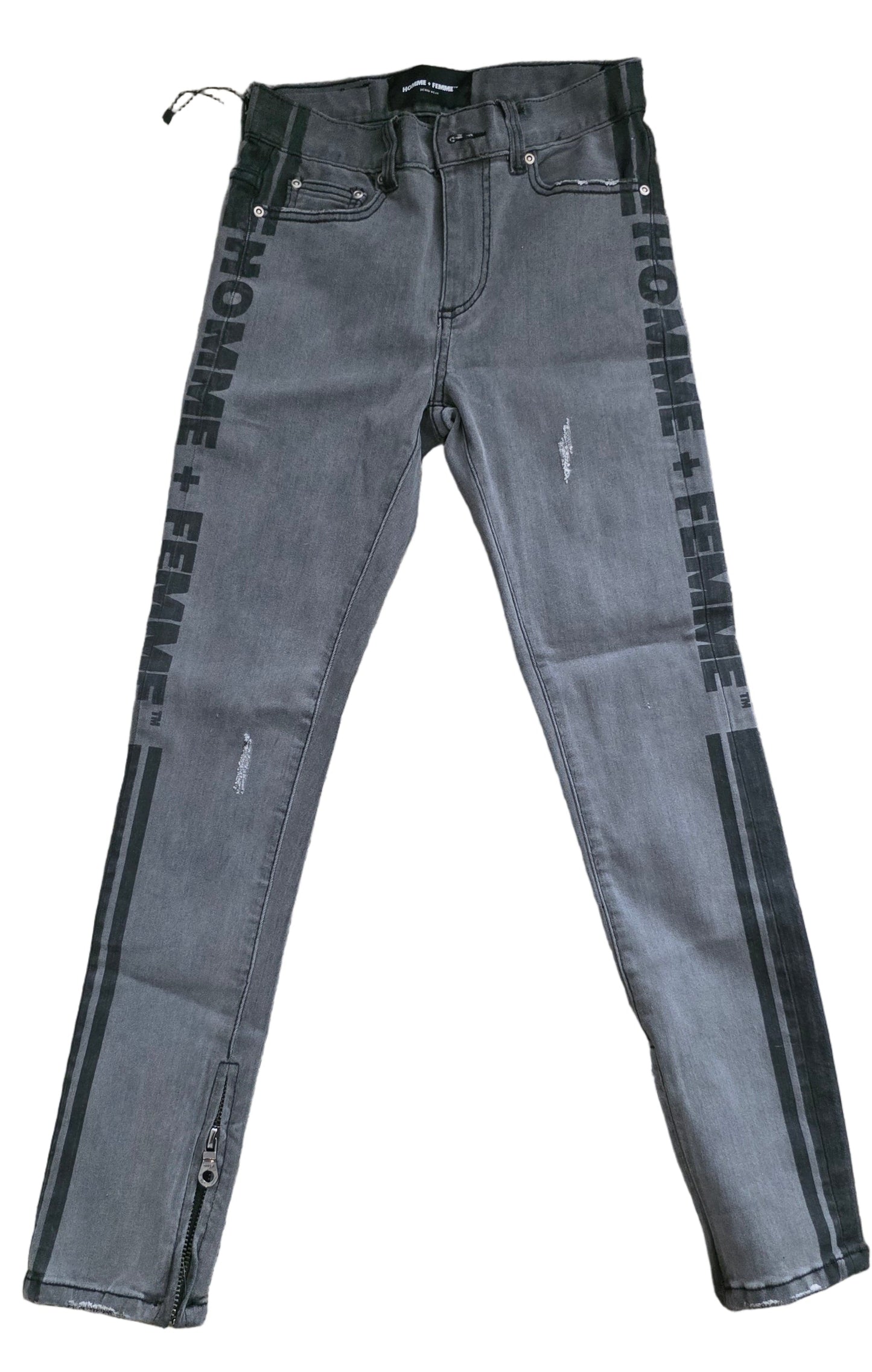 Homme + Femme Trademark Denim Blackout SZ 26