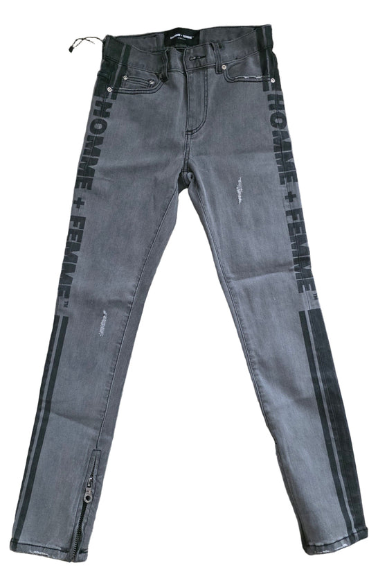 Homme + Femme Trademark Denim Blackout SZ 26