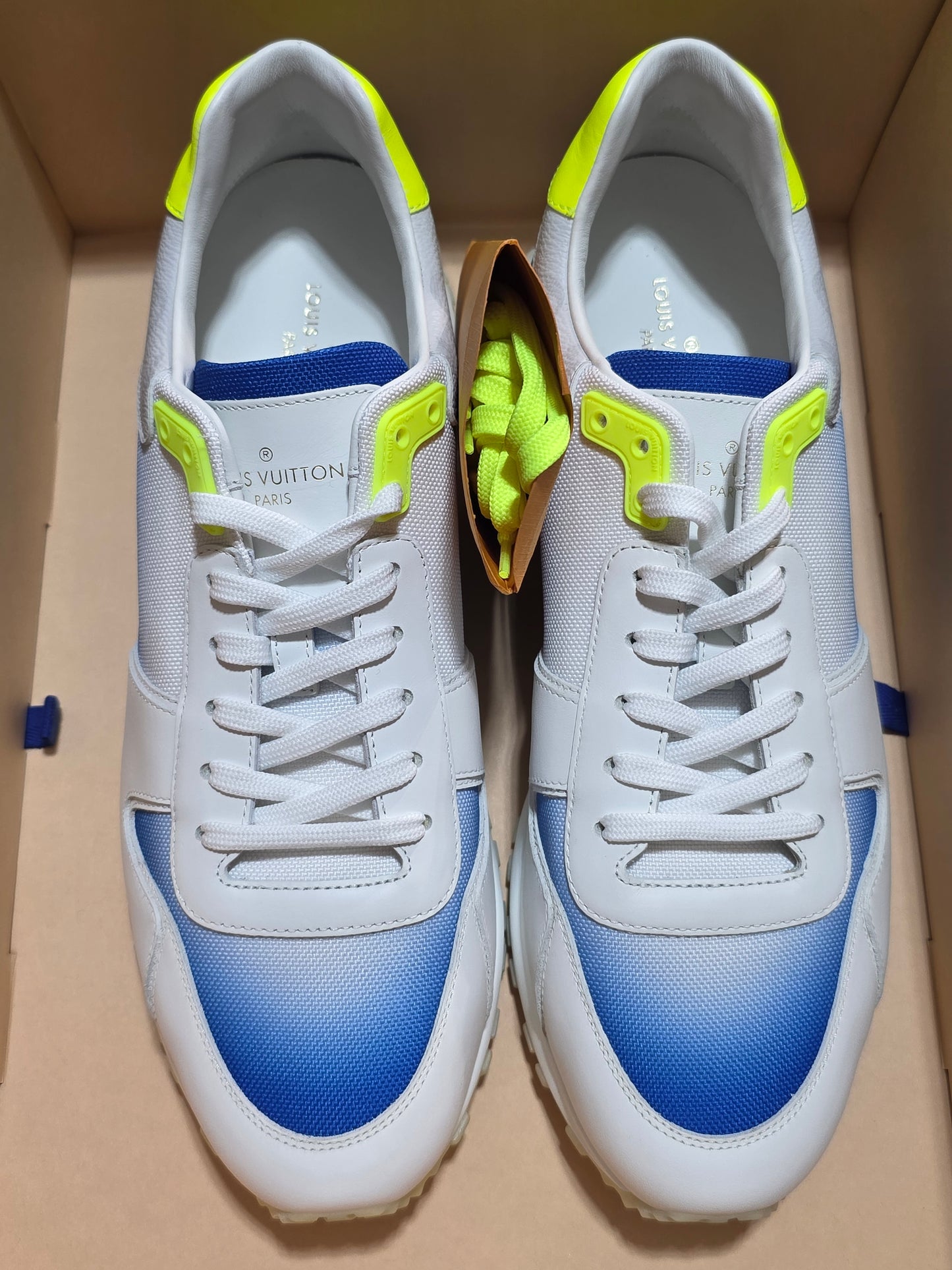 Louis Vuitton  Blue Gradient Runaway Sneaker Size 8.5M / 10W