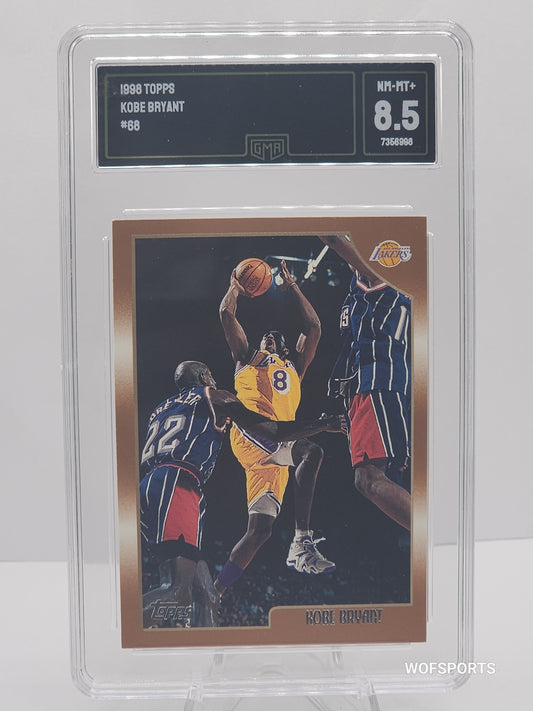 1998 Topps #68 Kobe Bryant GMA 8.5 NM-MT Los Angeles Lakers HOF