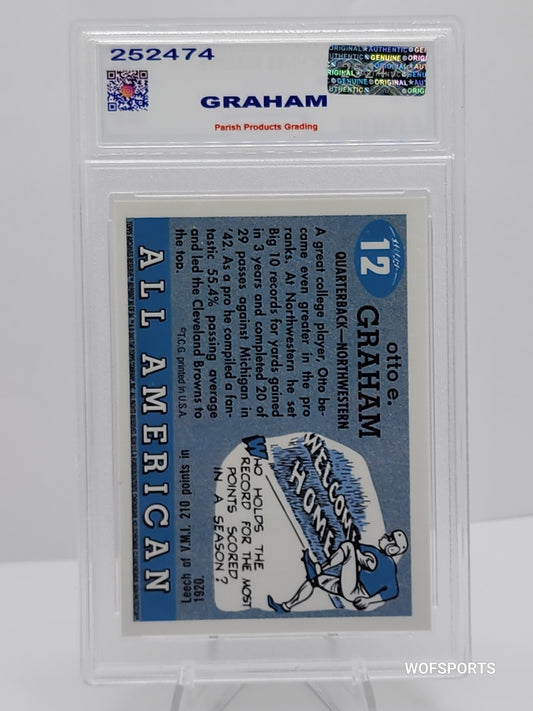 2001 Topps Archives Reserve Refactor Otto Graham #12 Cleveland Brown Parish 8 NM-MT