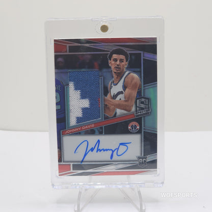 2022-23 Panini Spectra Auto Memorabilia 88/199 Johnny Davis #212