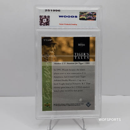 2001 Upper Deck Tiger's Tail Tiger Woods #10 Parish 9 Mint