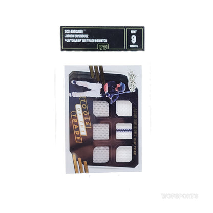 2021 Panini Absolute #TT6-JD Jasson Dominguez Tools of the Trade 6 Swatch GMA 9
