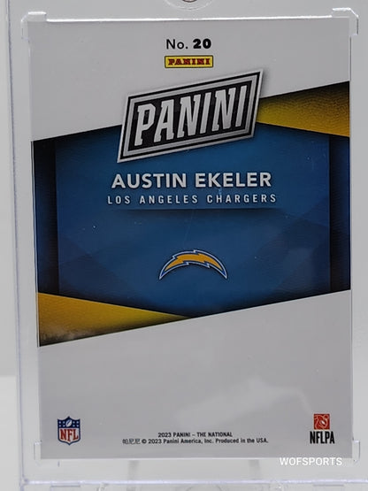 2023 Panini National Case Breaker #20 Austin Ekeler 61/199 Los Angeles Chargers