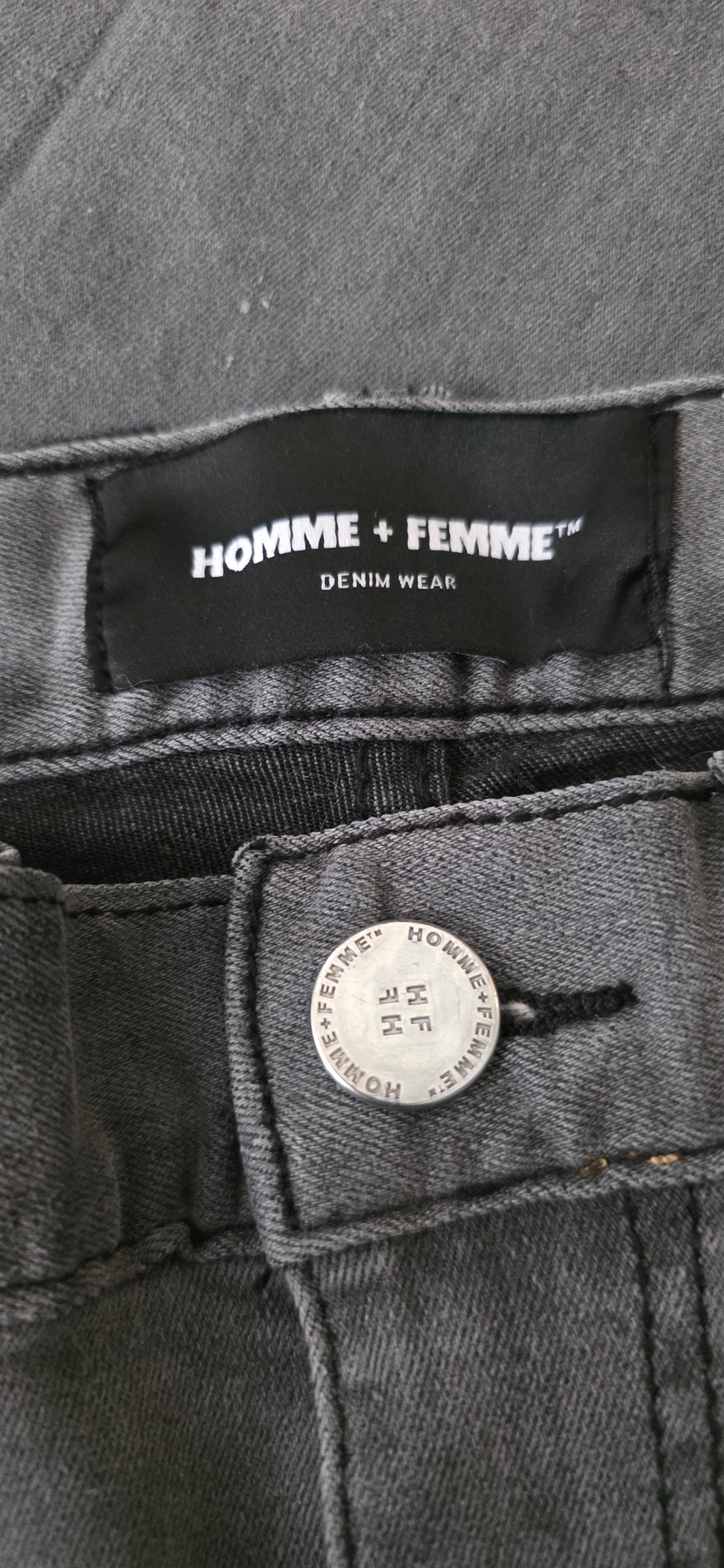 Homme + Femme Trademark Denim Blackout SZ 26