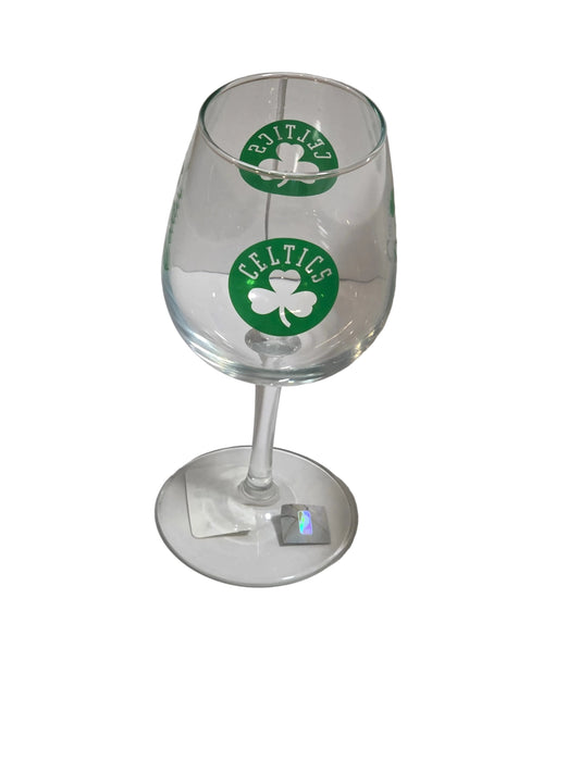 Boston Celtics 12oz Gameday Stemmed Wine Glass