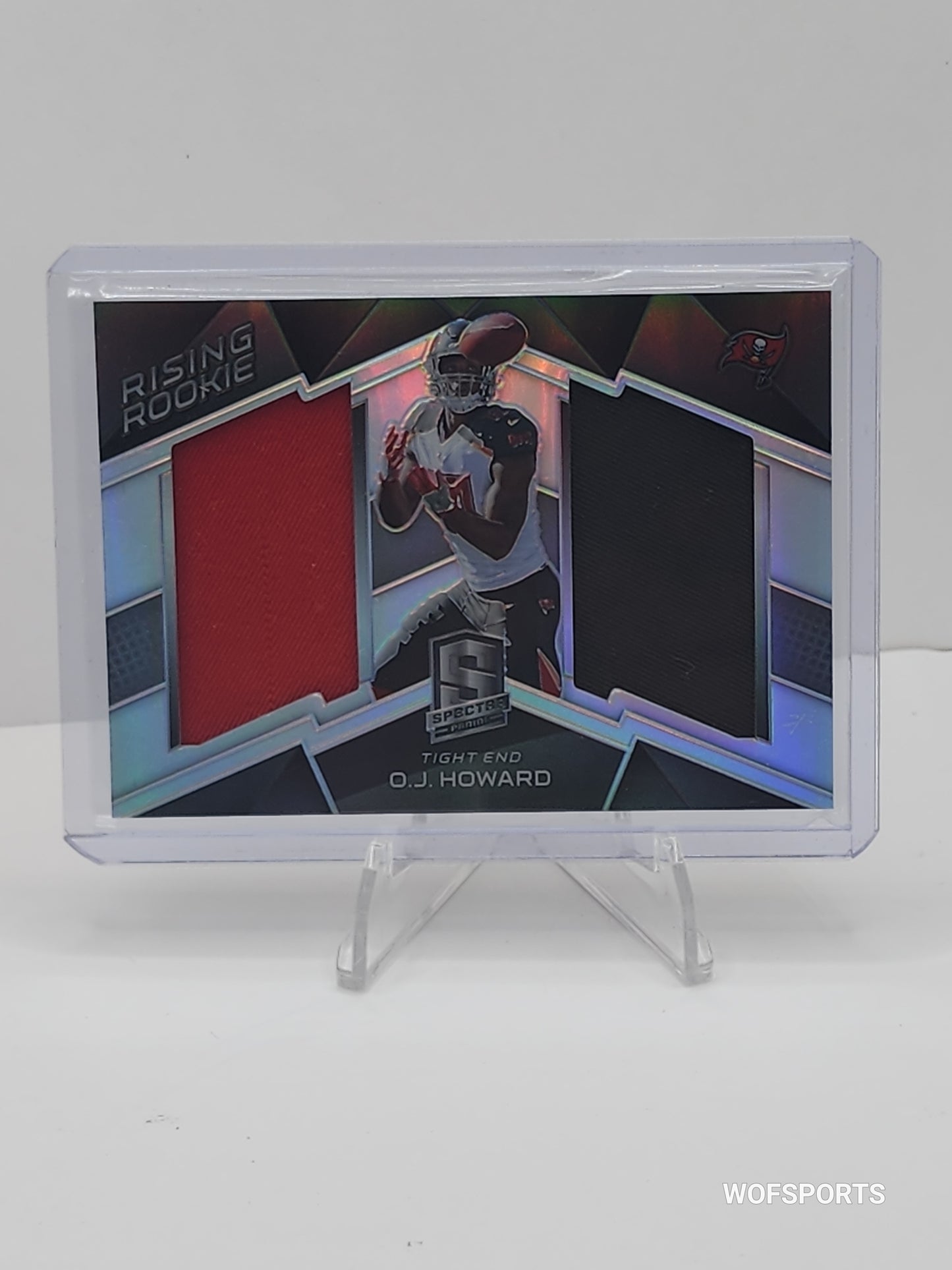 2017 Panini Spectra Rising Rookie Material /199 O.J. Howard #19 Tampa Bay Buccaneers