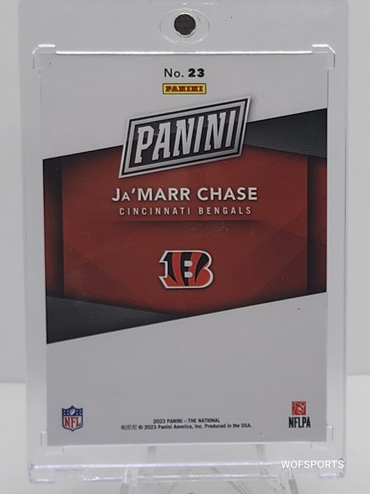 2023 Panini National Case Breaker #23 Ja'Marr Chase 152/199 Cincinnati Bengals