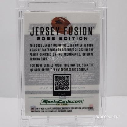 2022 Jersey Fusion Jalen Hurts Game Used Material Philadelphia Eagles