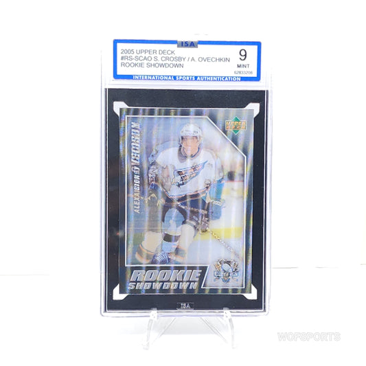 2005 UDC #RS-SCAO S. Crosby / A. Ovechkin Rookie Showdown ISA 9
