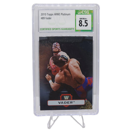 2010 Topps WWE Platinum #89 Vader CSG 8.5