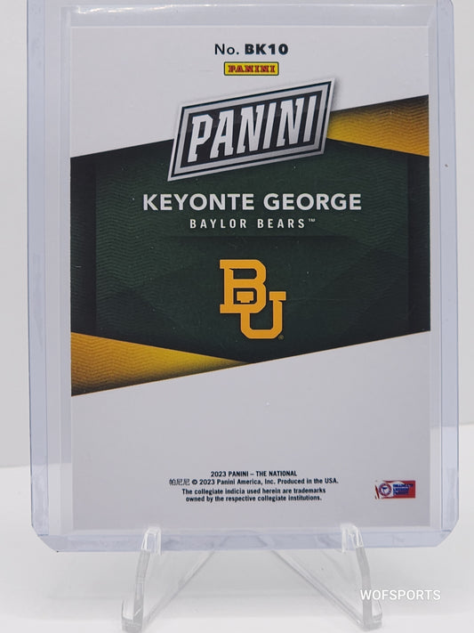 2023 Panini National Convention Keyonte George #BK10 #/599 Silver Pack Promo