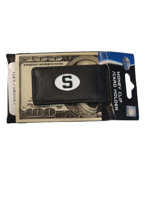 Michigan State Spartans Leather Cash & Cardholder