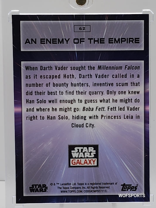 2022 Topps Chrome Star Wars Galaxy #62 - An Enemy of the Empire