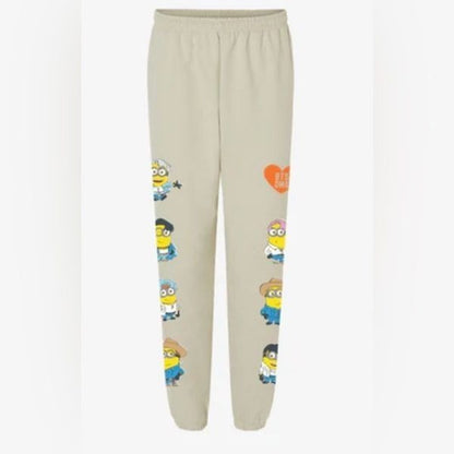 BTS x Despicable Me Minion Sweatpants SZ Small