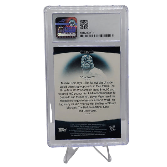 2010 Topps WWE Platinum #89 Vader CSG 8.5