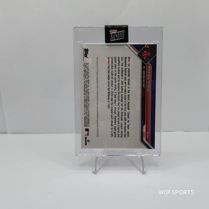 2023 MLB TOPPS NOW Rookie Cup - On-Card Autograph 57 to 99 or Lower - Masataka Yoshida