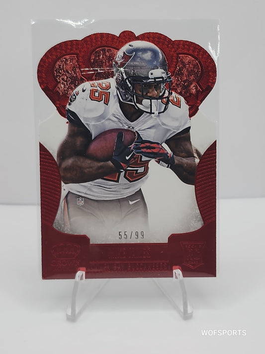 2013 Panini Crown Royale Retail Red Die-Cut Crown /99 Mike James #174 Rookie RC