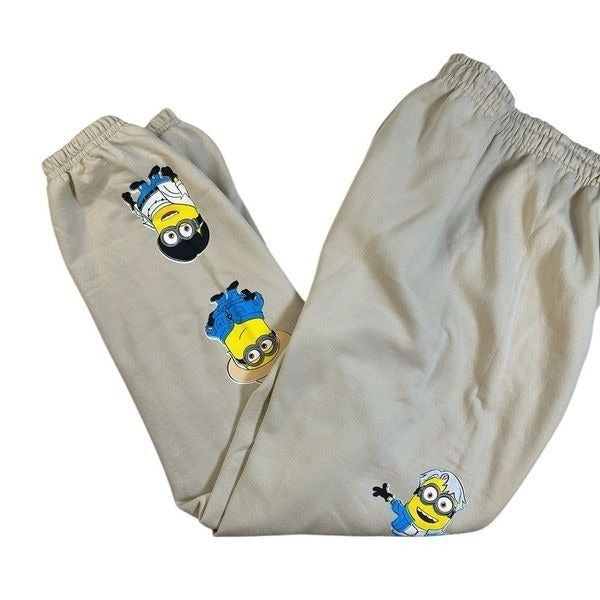 BTS x Despicable Me Minion Sweatpants SZ Small