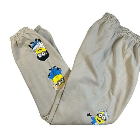 BTS x Despicable Me Minion Sweatpants SZ Small