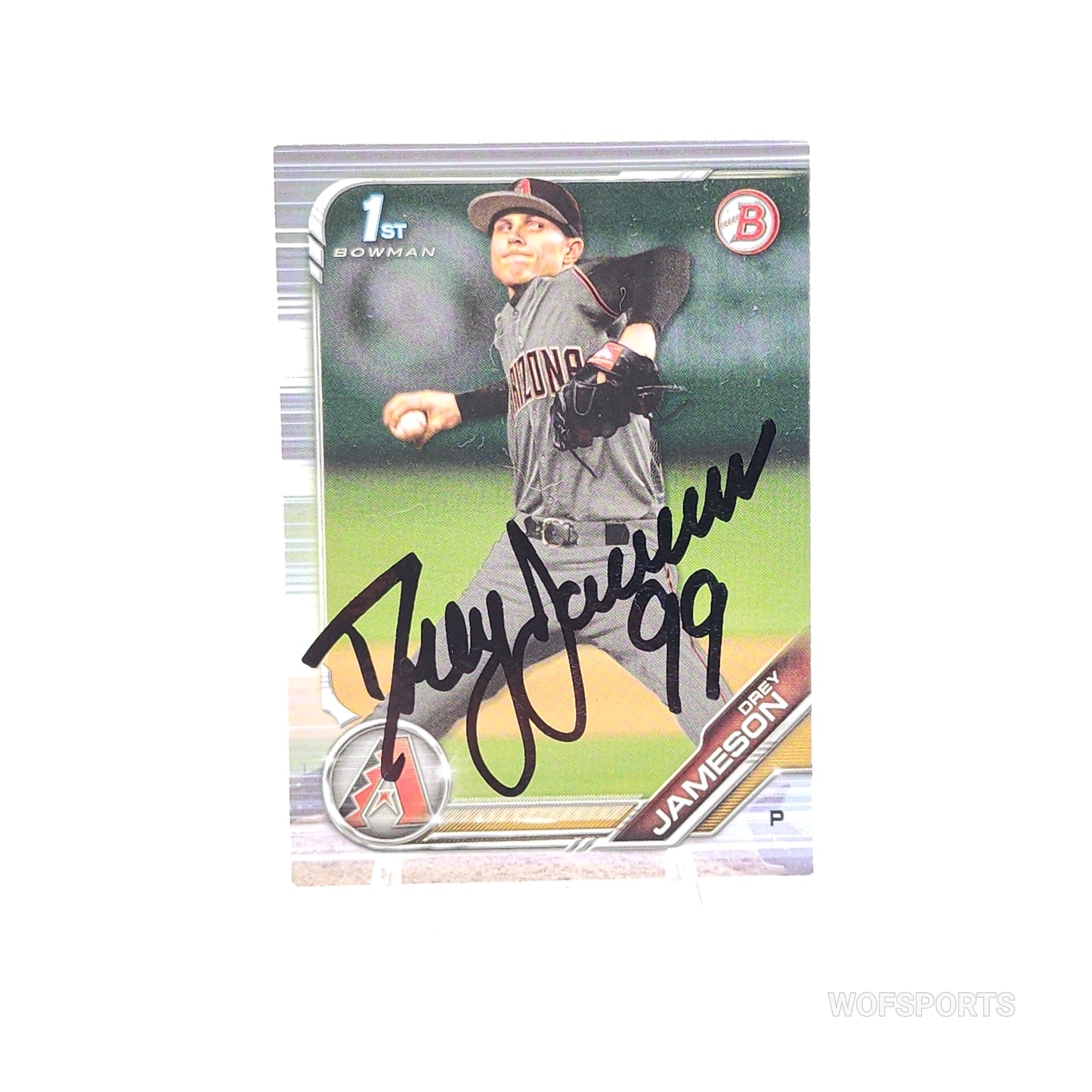2023 Bowman Auto Drey Jameson RC #BD-194 Arizona Diamondbacks
