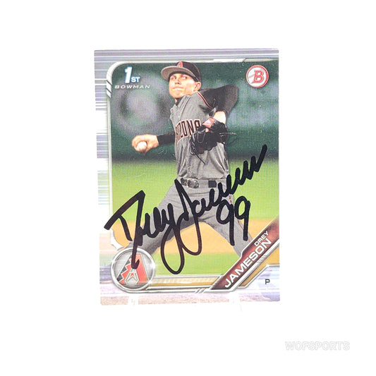 2023 Bowman Auto Drey Jameson RC #BD-194 Arizona Diamondbacks