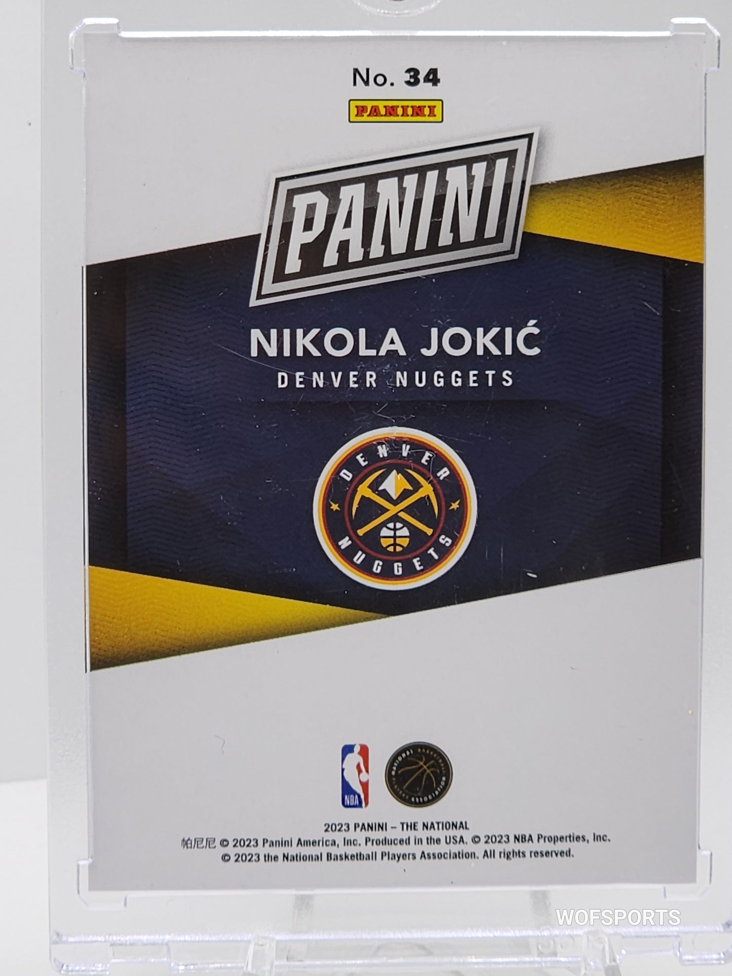 2023 Panini Case Breaker 64/199 Nikola Jokic Denver Nuggets #34