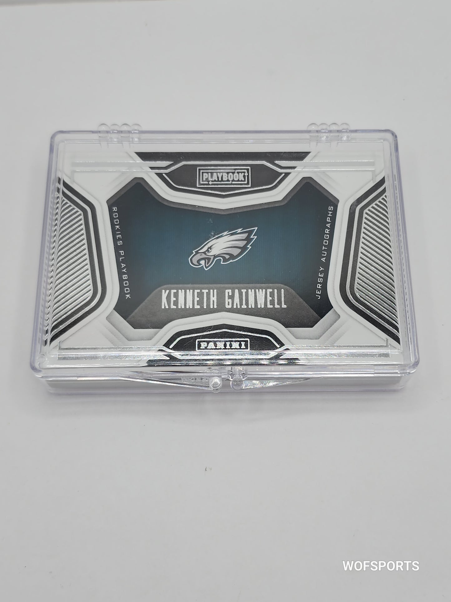 2021 Panini Playbook /299 Kenneth Gainwell #217 RPA Rookie Patch Auto RC