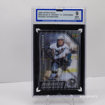 2005 UDC #RS-SCAO S. Crosby / A. Ovechkin Rookie Showdown ISA 9
