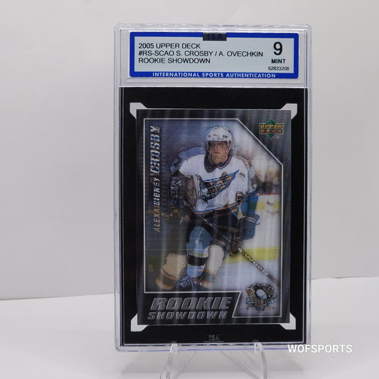 2005 UDC #RS-SCAO S. Crosby / A. Ovechkin Rookie Showdown ISA 9