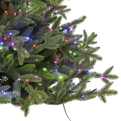 9-Foot Pre-Lit Radiant Micro LED Twinkle Artificial Christmas Tree
