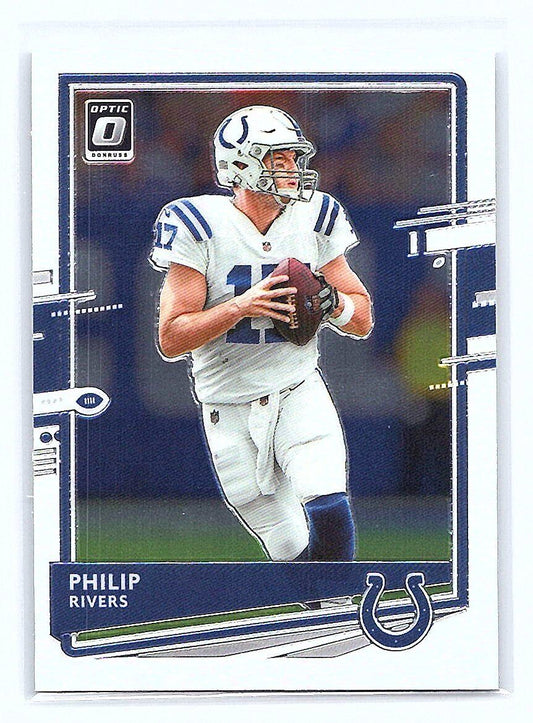 2020 Panini Donruss Optic Football #46 Philip Rivers Indianapolis Colts