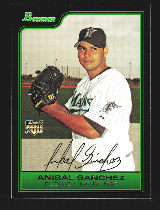 2006 Bowman Anibal Sanchez Rookie #BDP44 Marlins