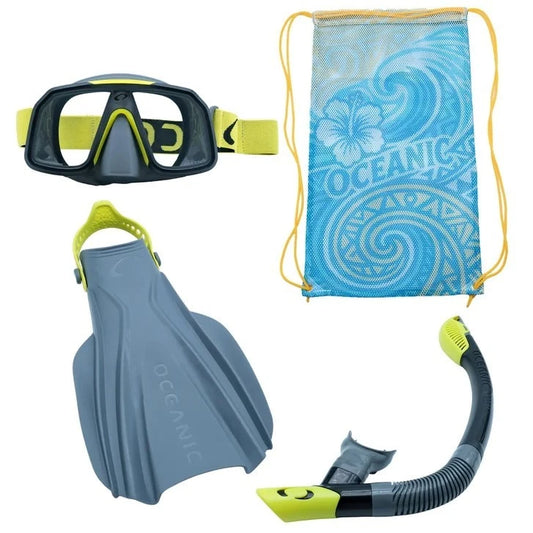 Oceanic Adult Snorkeling Set, L/XL