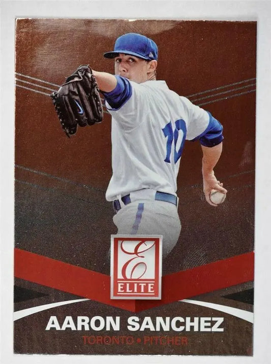2015 Panini Elite Aaron Sanchez #128 Toronto Blue Jays