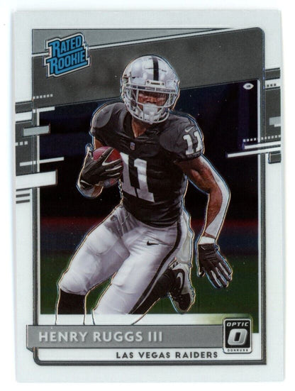 2020 Panini Donruss Rated Rookie Henry Ruggs III #158