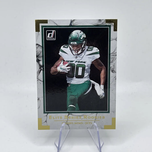2022 Panini Donruss Elite Series Rookies Denzel Mims #ESR-DM New York Jets