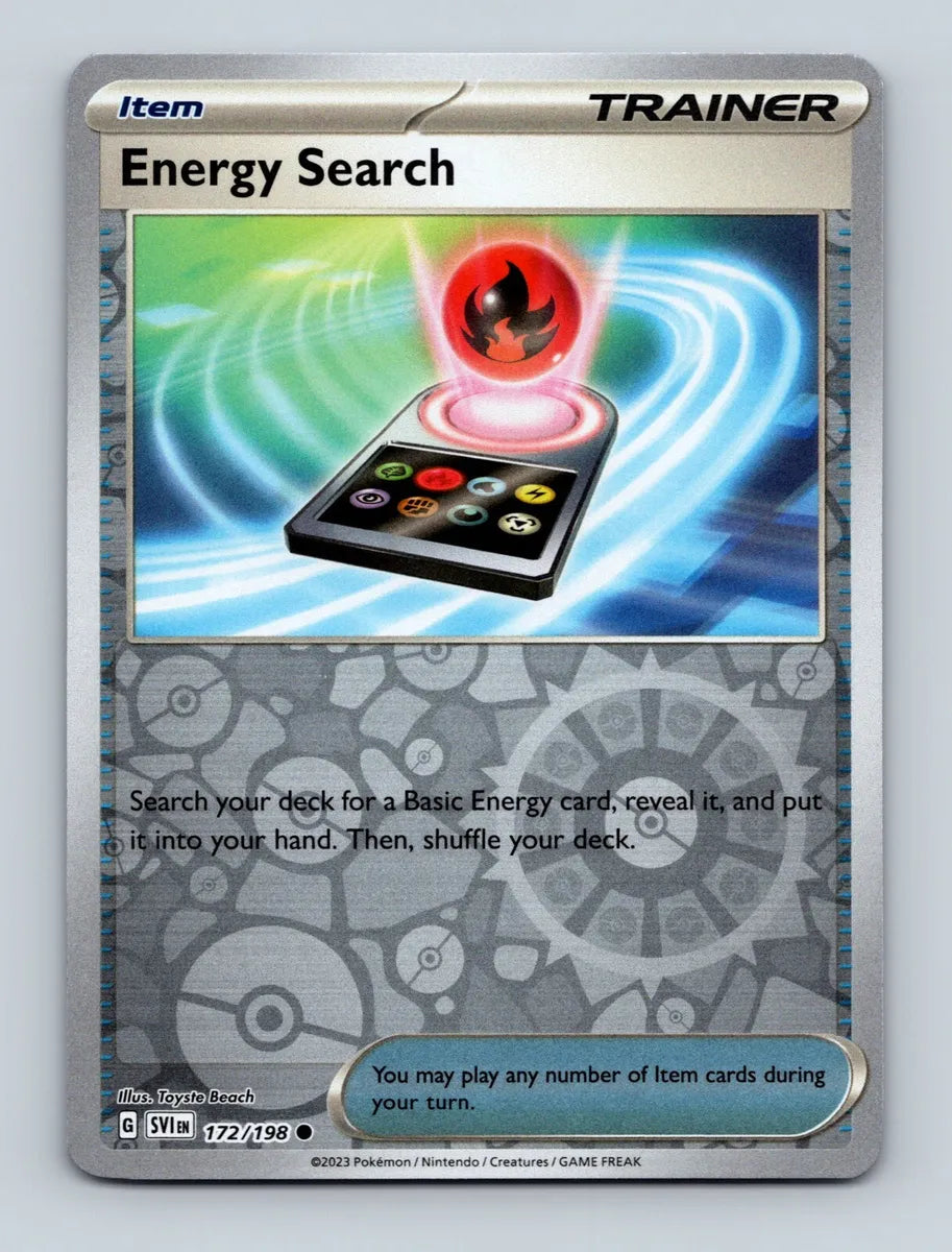 Scarlet and Violet Scarlet & Violet 172  Energy Search