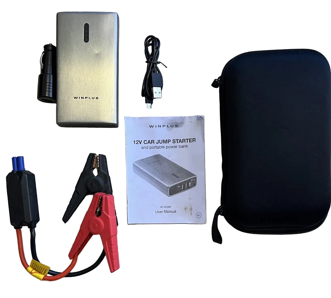 Winplus Type S 12V Portable Car Jump Starter and Power Bank Kit - photo 1