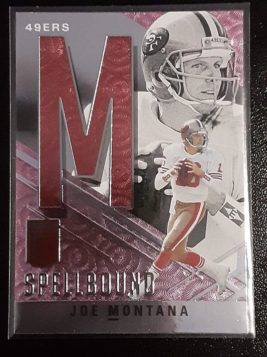 2021 Panini Donruss Elite Joe Montana #S-M San Francisco 49ers