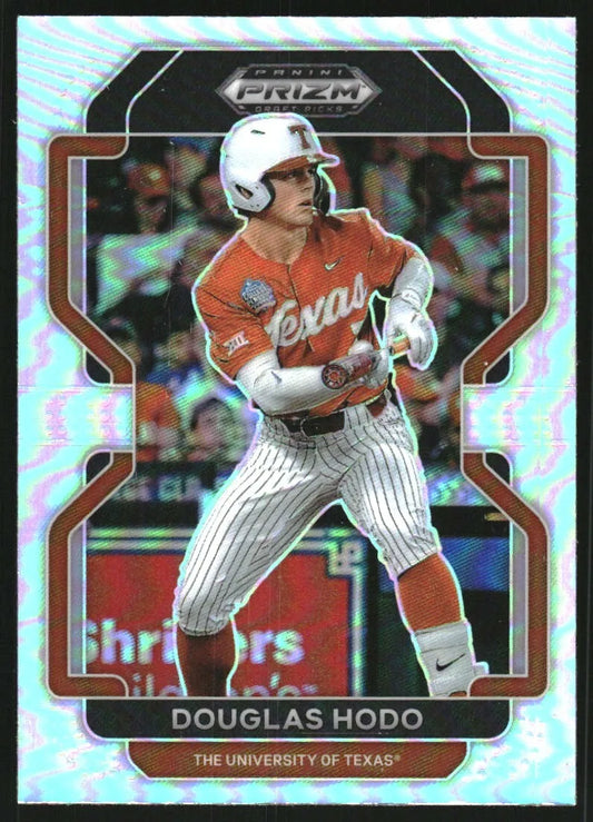 2022 Panini Prizm Draft Pick Douglas Hodo #167 Texas Longhorns
